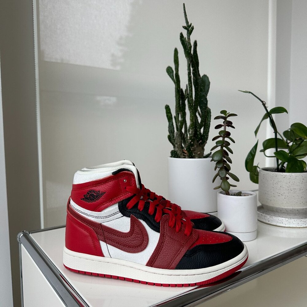 NIKE JORDAN Black & Red Air Jordan 1 High Method Sneakers